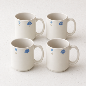 The Solitude Mug, Set of 4, 380ml