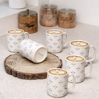The Folklore Mug, Set of 6, 380ml