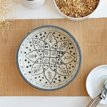 Crown Jewel Bowl — handcrafted Indian ceramic bowl