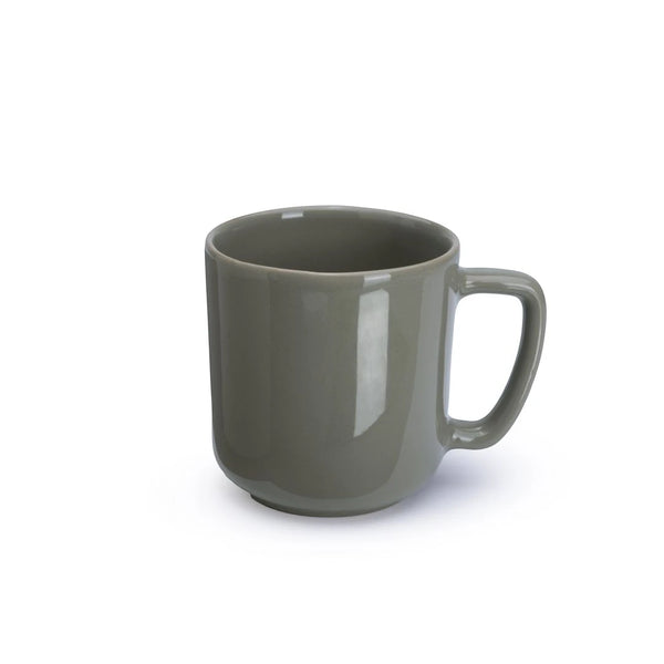 olive  mug on a white background