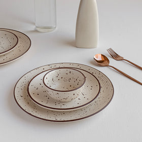 Sands Dusk Dinner Set — handcrafted Indian ceramic dinner set