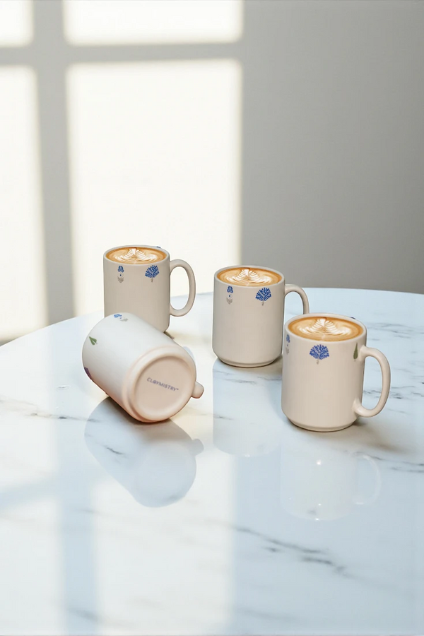 The Solitude Mugs (Set of 4, 380ml)